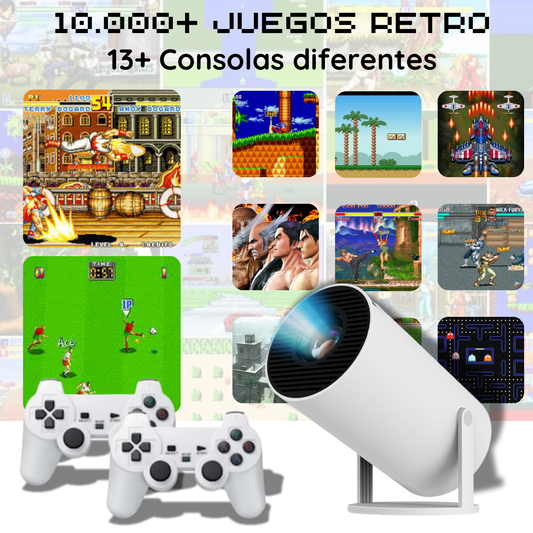 Proyector Smart Gaming +10.000 Juegos | Oferta Black Sale