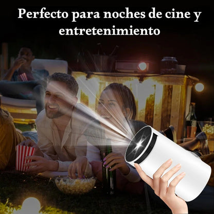 Proyector Smart Cine Wifi Bluetooth HDMI 1080p + Equipo de sonido de regalo